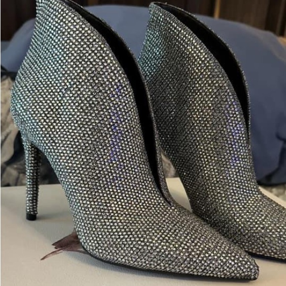 Jessica Simpson rhinestone boots
